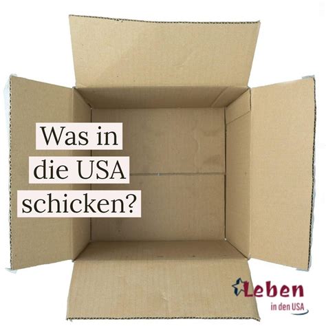 päckchen in die usa